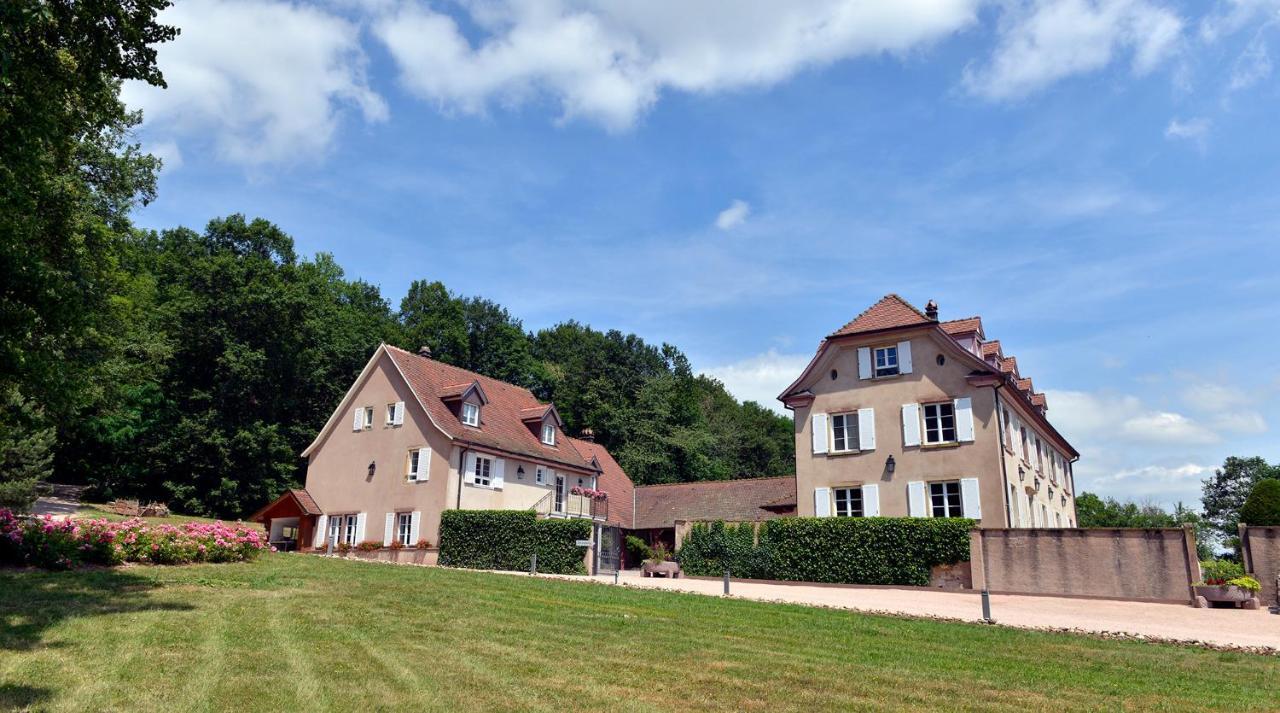 Maison D'Hotes Les Jardins De Madeleine Bernardvillé Exteriér fotografie