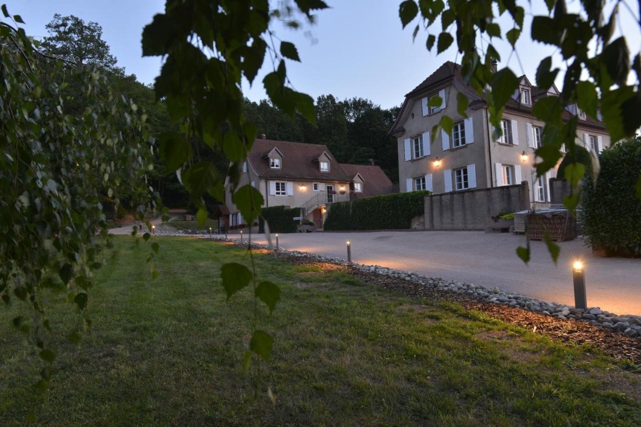 Maison D'Hotes Les Jardins De Madeleine Bernardvillé Exteriér fotografie